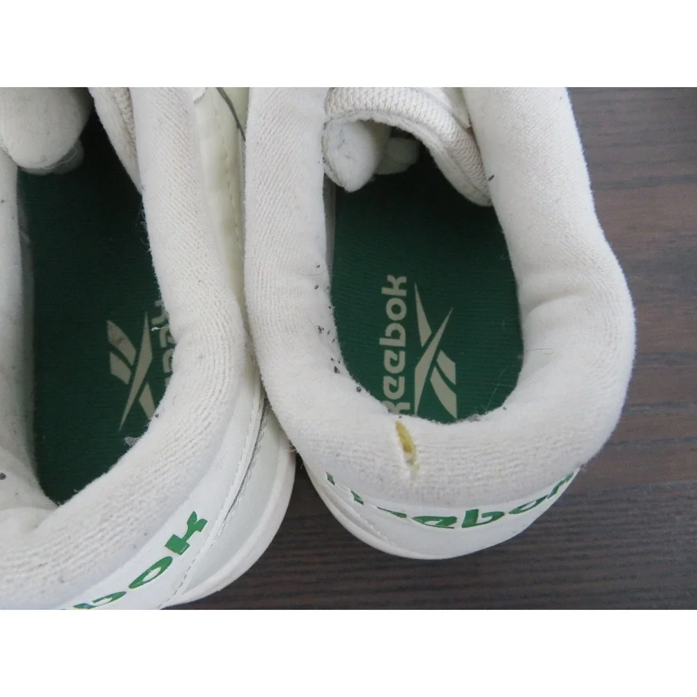 Reebok Club MEMT Shoes Mens 11.5 White Leather Low Top Walking Sneakers AR30104M